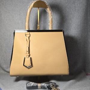 Chic Tan Satchel Bag